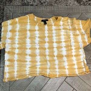 Cropped forever 21 t shirt